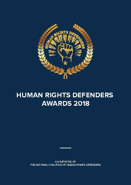 HRD Awards Booklet – 2018