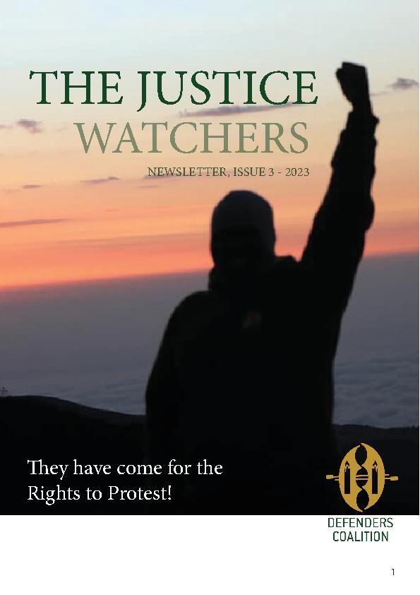JUNE – JULY 2023 NEWSLETTER BY DEFENDERS COALITION – KENYA