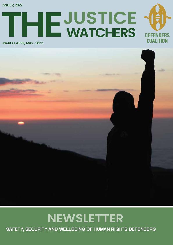 MARCH – MAY 2022 NEWSLETTER ISSUE BY DEFENDERS COALITION