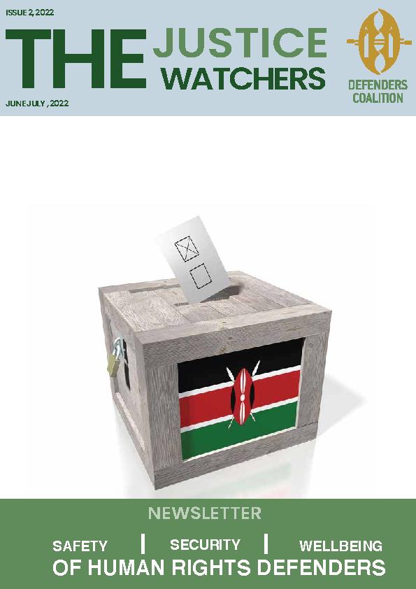 JUNE -JULY 2022 NEWSLETTER ISSUE BY DEFENDERS COALITION