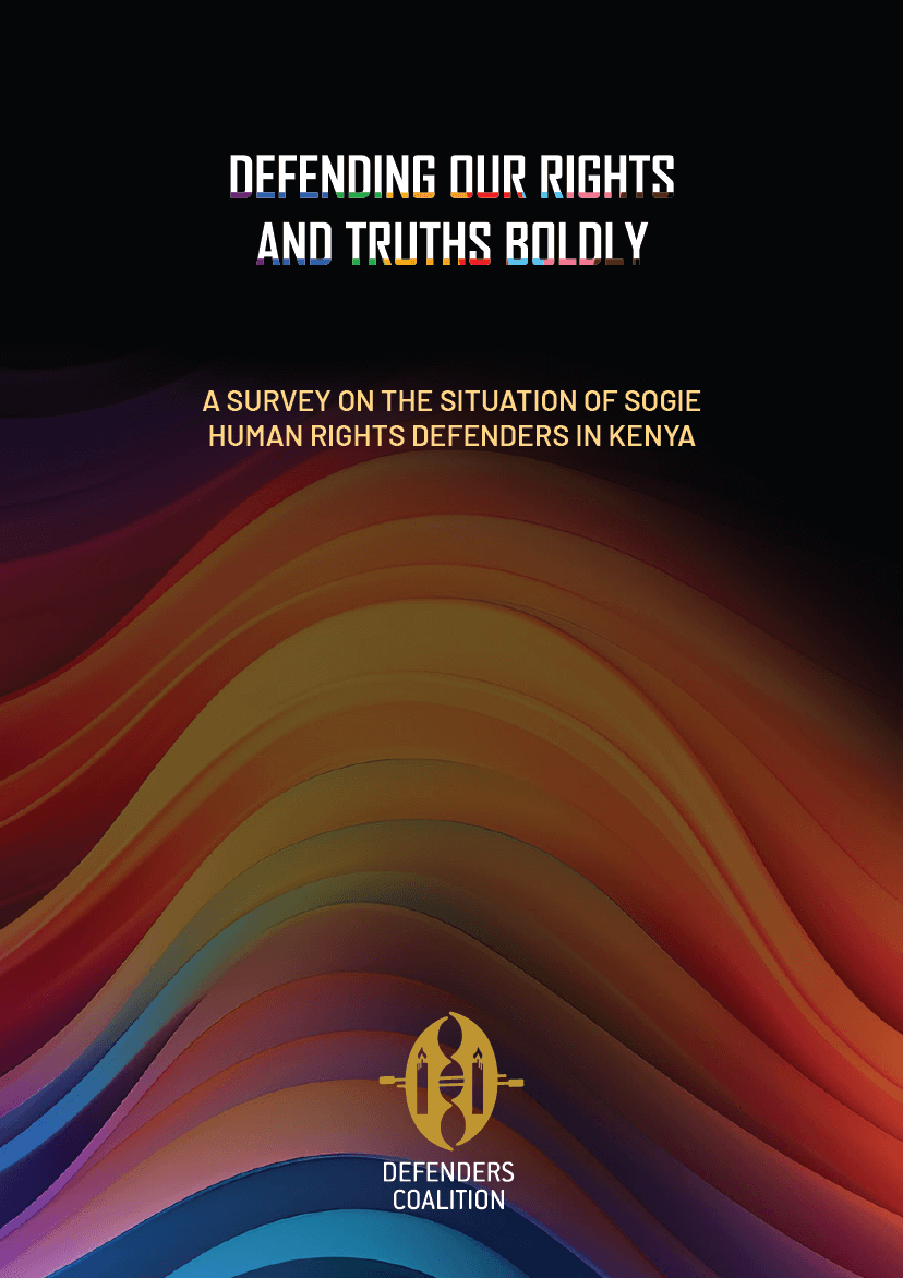 A survey on the Sitaution of SOGIE Human Rights Defenders in kenya